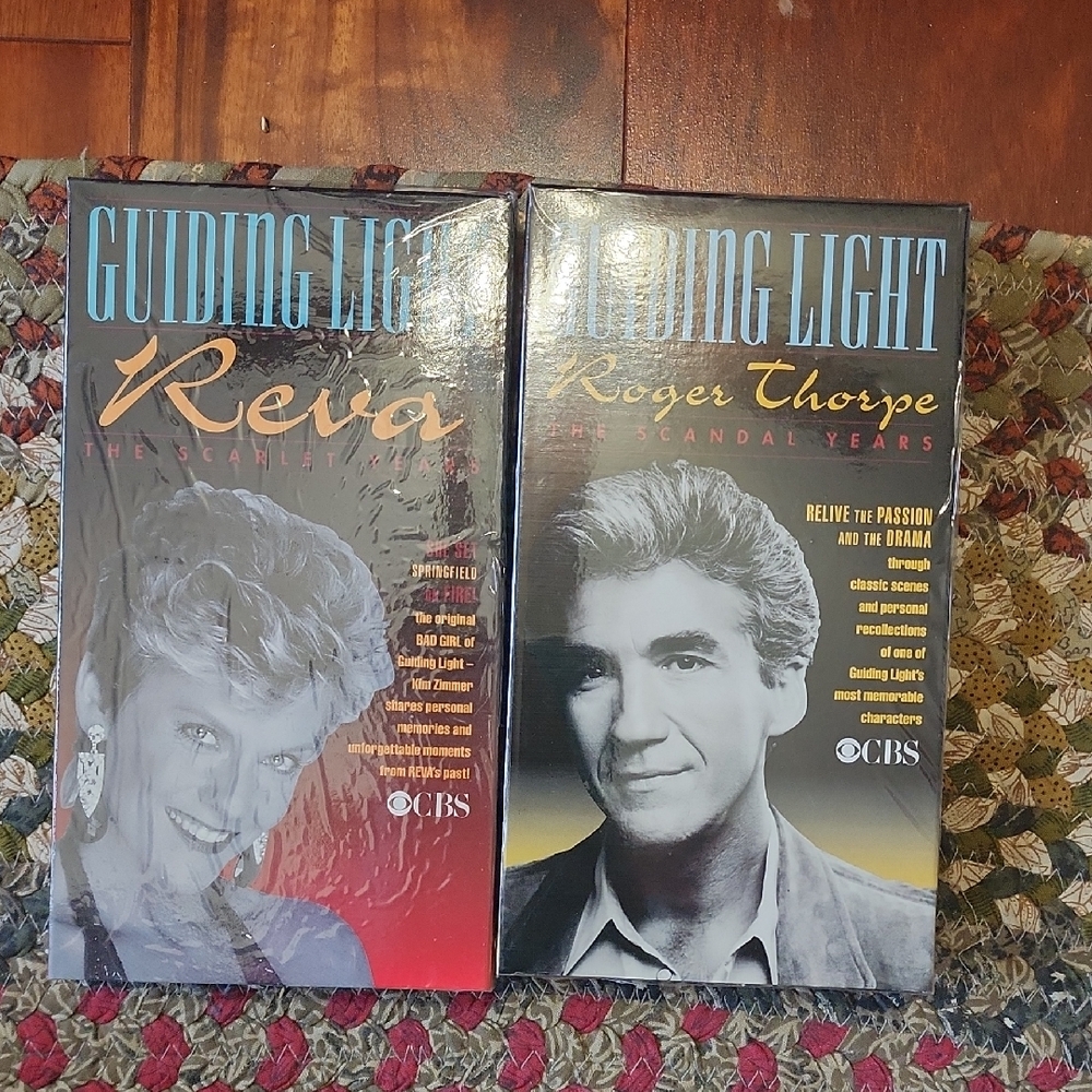 Guiding Light VHS Set - Reva and Roger Thorpe